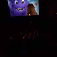 Seans filmowy w kinie Światowid